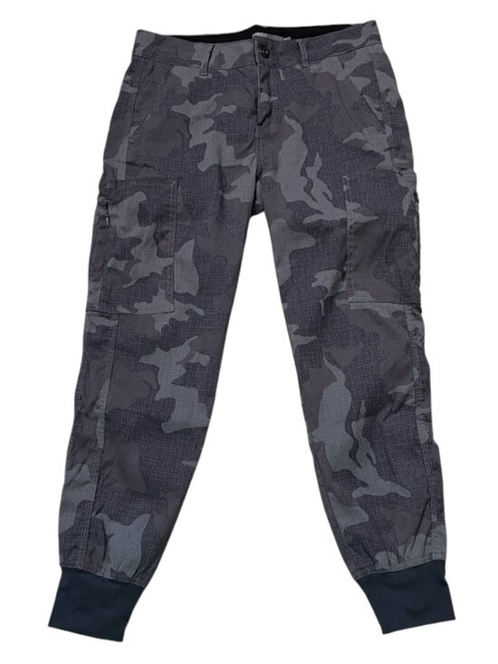 Prana Pants - prAna Cargo Jogger Pants Womens Size 2 Camo Camouflage Gray Hiking Athletic